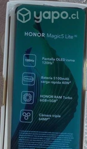 Celular Honor Mágic 5 Lite 5G