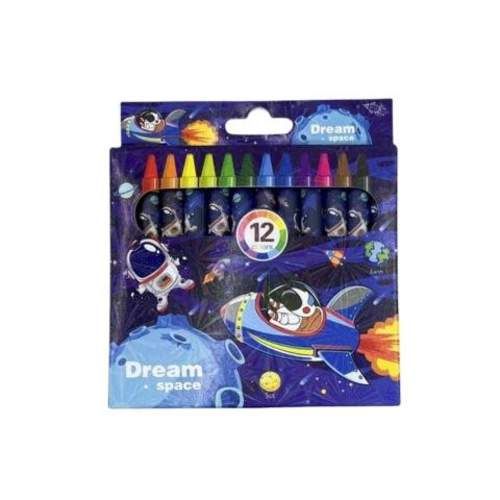 Crayolas Set 12 PCS Para Dibujar Niños