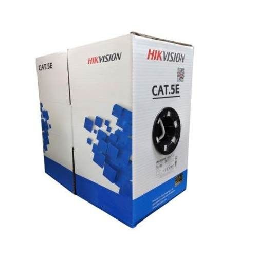 Caja de Cable de Red UTP Hikvision CAT 5E 305 Mts
