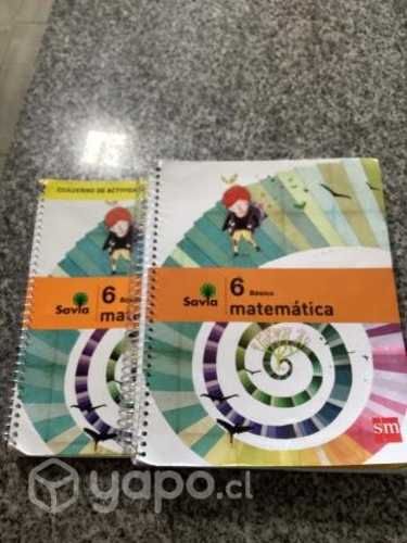 Set libros matemática