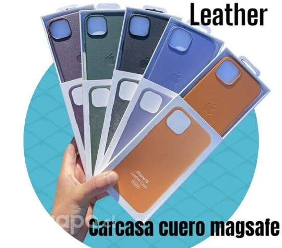 Carcasas iphone silicona/ cuero/ clear / c magsafe