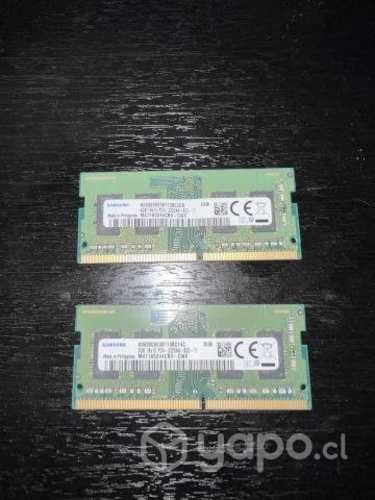 Memorias Ram ddr4 4GB de 3200MHz