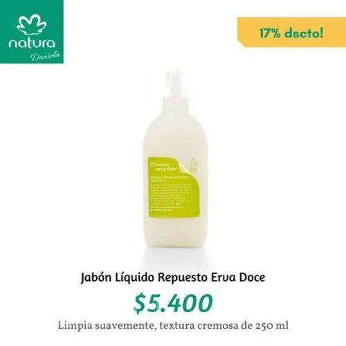 Jabón Líquido Repuesto Erva Doce