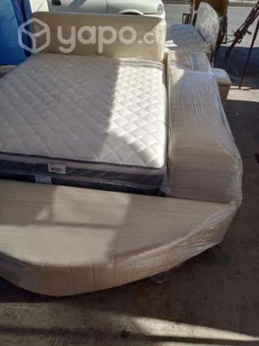 Cama moderna nueva 2 plazas