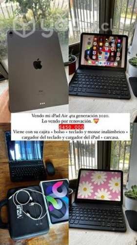 IPad Air 4ta generación 2020 64gb.