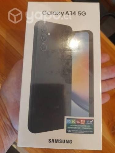 Galaxy A34 5G Nuevo y sellado en su caja