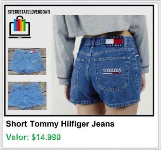 Short Tommy Hilfiger Jeans