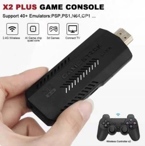 Gamestick x2 plus 3d de 512gigas 40mil juego
