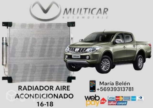 Radiador aire acondicionado l200 16-18