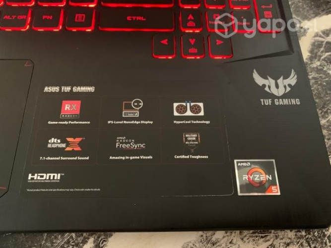 Asus tuf-gaming fx505dy