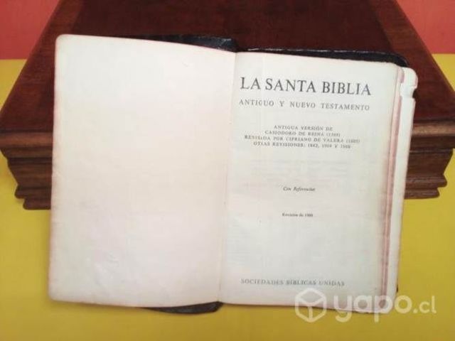 Biblia antigua de 1569