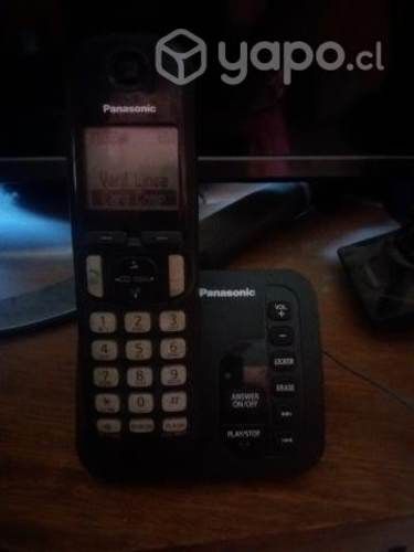 2 telefonos panasonic inalambricos contestadora
