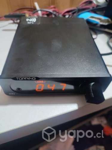 DAC amplificador TOPPING