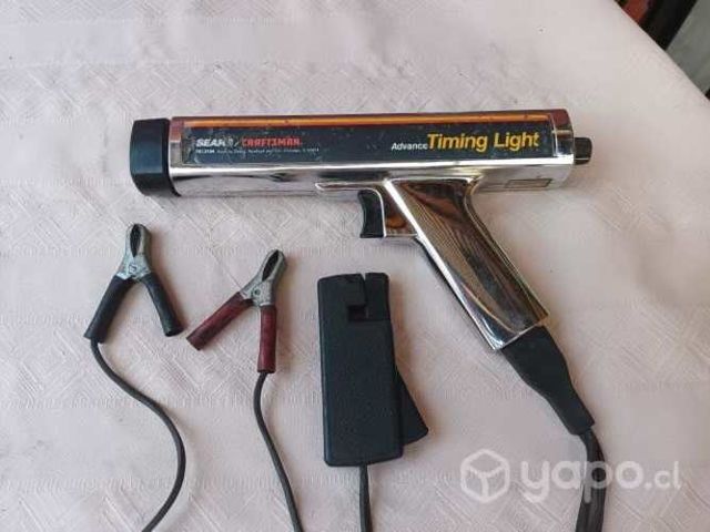 Lampara estroboscópica puesta apunto