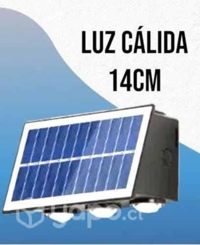 Focos solares luz cálida