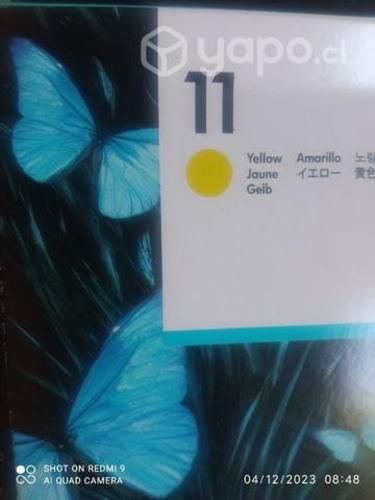 Cabezales hp 11 colores originales