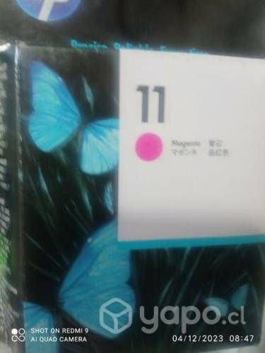 Cabezales hp 11 colores originales