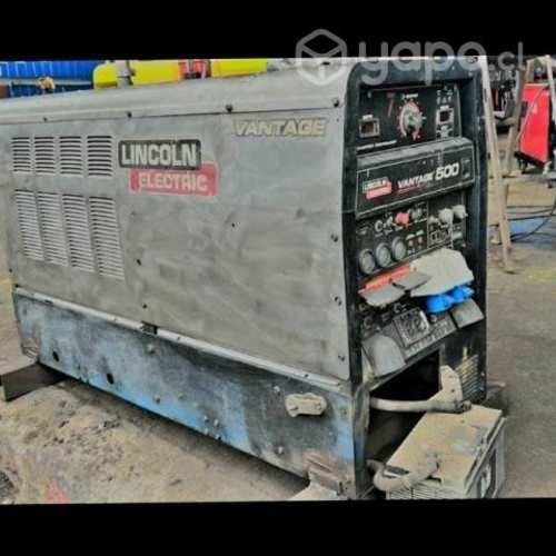 Maquina soldar lincoln vantage 500