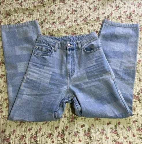 Jeans tiro alto recto Talla 34
