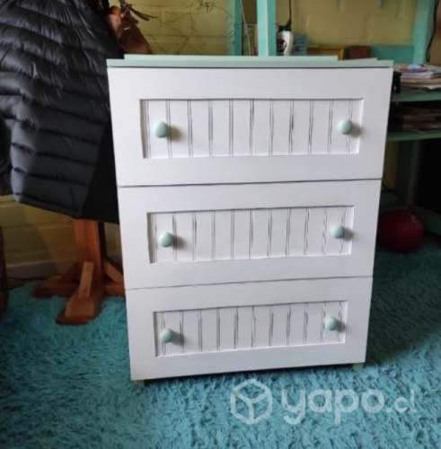 Se vende hermosa cuna corral con cómoda grande