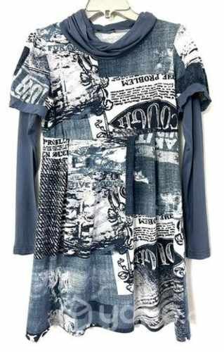 Vestido Elásticado Exclusivo Marca FBO Italy S/M