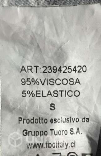 Vestido Elásticado Exclusivo Marca FBO Italy S/M