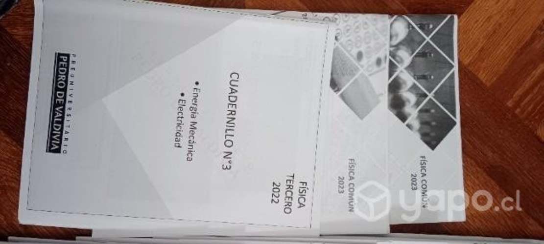 Libros PreuPDV 2023 pack L, Q, F, B, M1