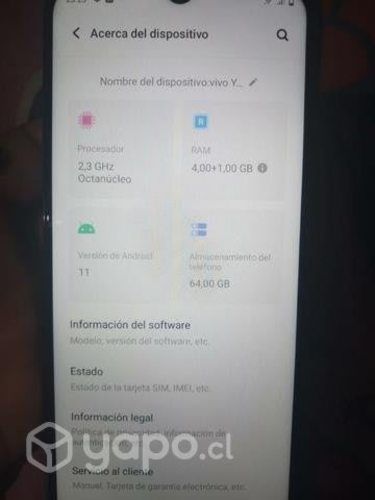 Vivo y 15s