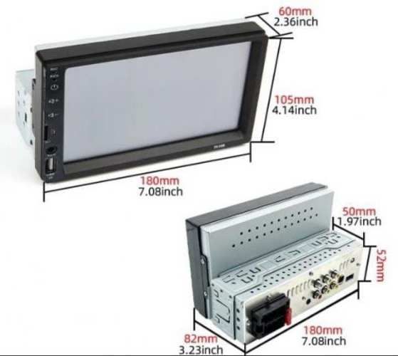 Radio reproductor pantalla táctil