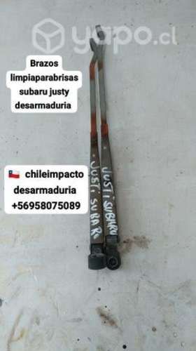 Brazos limpiaparabrisas Subaru justy