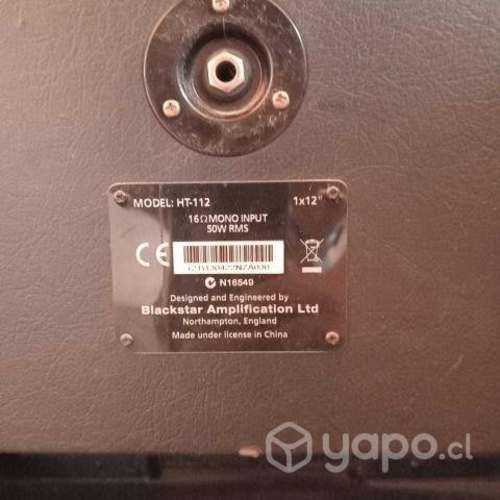 Amplificador Ibanez TSA15H+ Gabinete Blackstar