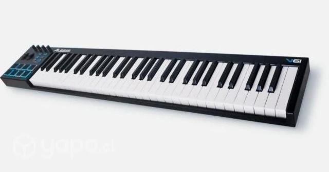 Controlador midi Alesis v61