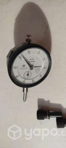 Juego Mitutoyo Base y Reloj comparador