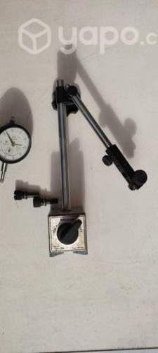 Juego Mitutoyo Base y Reloj comparador