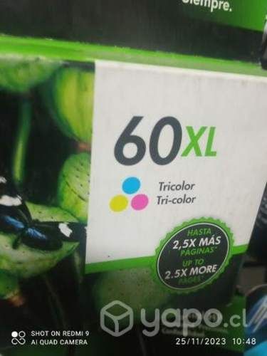 Tintas HP diversos modelos originales de alta