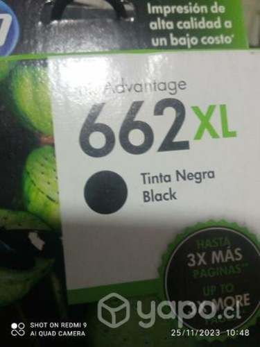 Tintas HP diversos modelos originales de alta