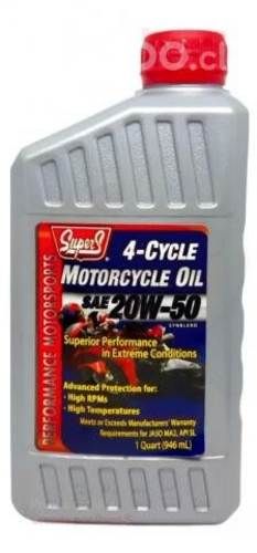 Aceite Super S 20w50 Semisintetico 4t