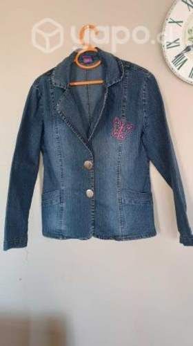 Chaqueta de mezclilla para niña t-14