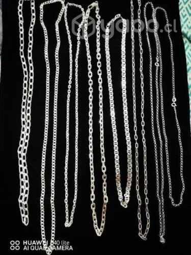 Cadenas y pulseras de plata