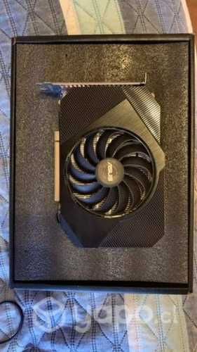 Targeta Grafica 1650asus detalle en el ventilador