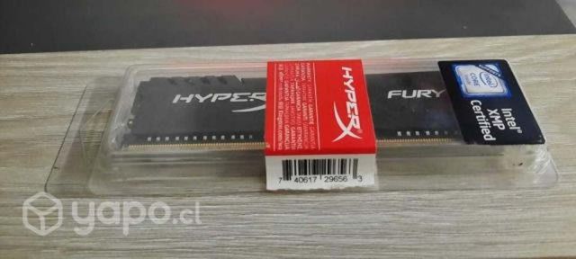 Memoria Ram HyperX Fury 8 GB DDR4 3466 mhz