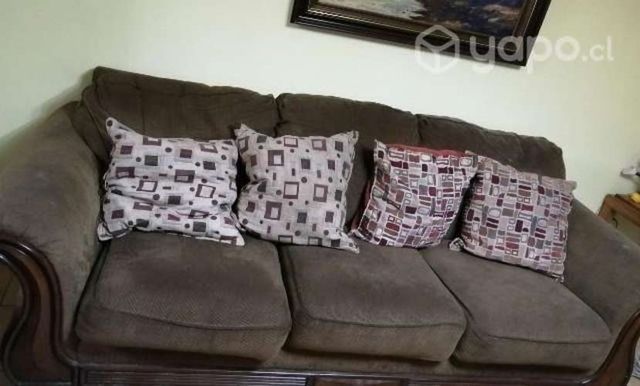2 Sofá 3 cuerpos por 200 mil