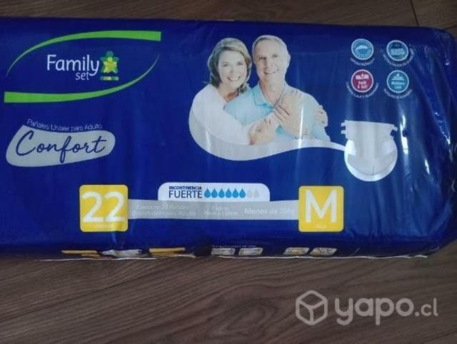 66 pañales desechable adulto