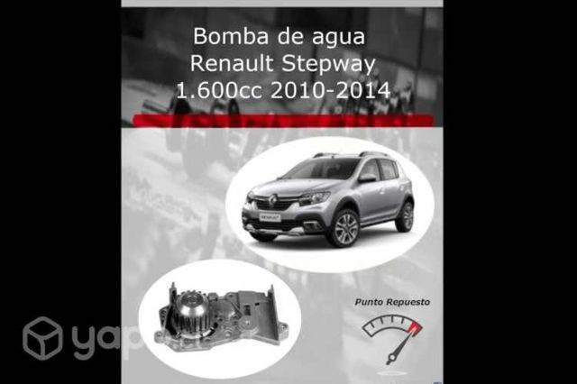 Bomba de agua Renault Stepway 2010 al 2014