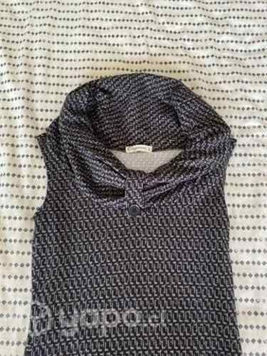 Vestido brillos con cuello tortuga