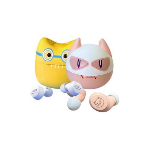 Audífonos X15 In Ear Bluetooth 5.0 Rosa/ Amarillo