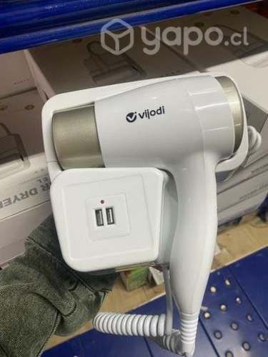 Secador De Pelo Para Baño Hotel 1300w Con Soporte