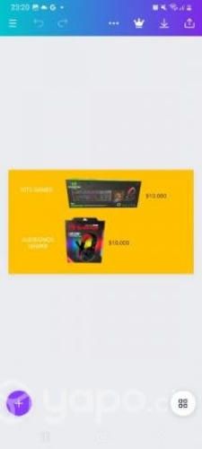 Kit gamer mas audifonos gamer