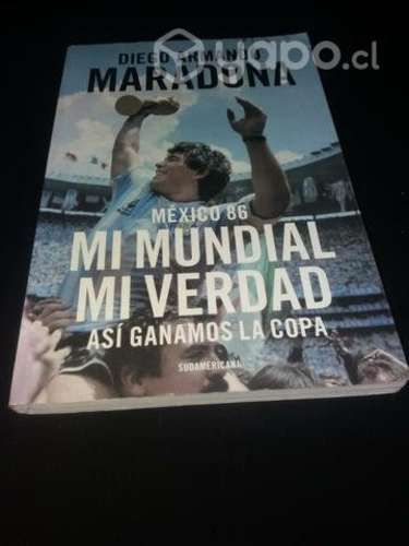 Libro Mundial Mexico 86 Diego Maradona