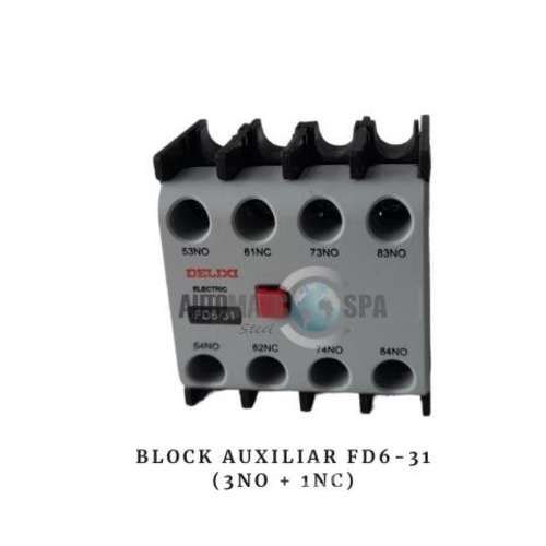 Block Auxiliar FD6-31 (3NO + 1NC)